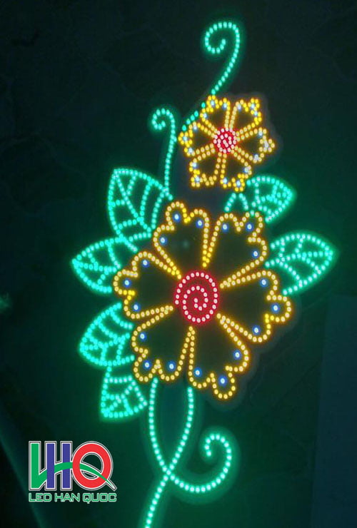 LED ruồi trang trí hoa văn đường phố