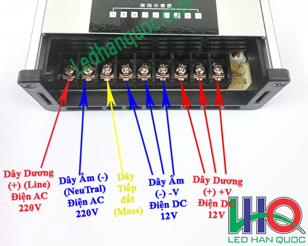 guồn 12v33a ngoài trời chống mưa giá rẻ 2