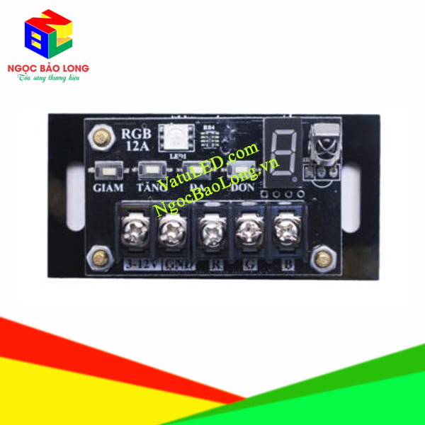 Mạch điều khiển led 7 màu RGB 12A oneled