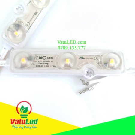 Cận Cảnh LED Hàn Quốc Module 3 bóng NCLED ECO3S-LW2-SS2835-30K