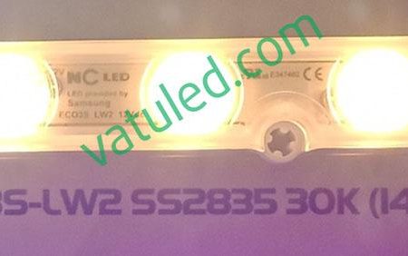 LED Hàn Quốc module 3 bóng màu Trắng Ấm - 30K