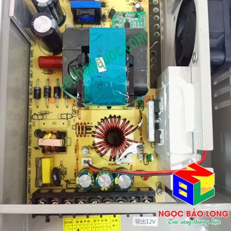 nguồn 12v33a dùng ngoài trời chống mưa xác lớn 2