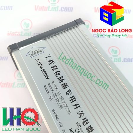 nguồn 12v42a ngoài trời chống mưa hộp nhôm 2