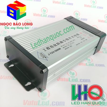 nguồn 12v42a ngoài trời chống mưa hộp nhôm 3