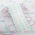 LED hắt 3 bóng 6013 đế nhômcó chóa lồi tản sáng giá rẻ