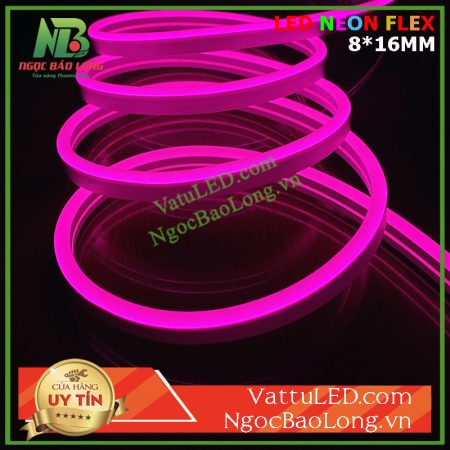 Led-neon-12v-flex 816-mau-hong