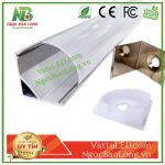 Bộ V nhôm 2M 601 kèm chụp mặt 2 đầu