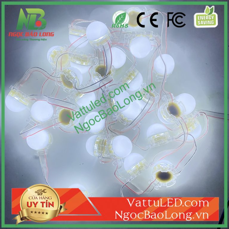 Led bát 30mm đơn màu - Đèn LED Ngọc Bảo Long