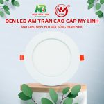 Đèn LED âm trần tròn mỹ linh – chính hãng Đèn LED âm trần tròn mỹ linh – chính hãng