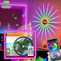 Bộ LED pháo hoa dây dán có remote – khiển app giá rẻ Bộ LED pháo hoa dây dán có remote – khiển app giá rẻ