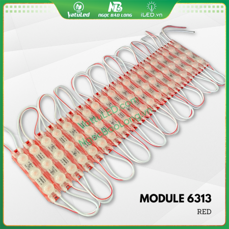 LED hắt module 3 bóng 6313 màu đỏ