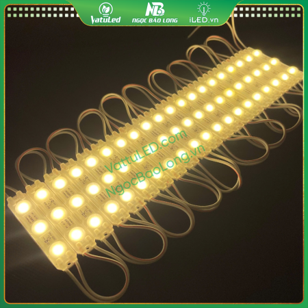 LED hắt module 3 bóng 6313 vàng ấm