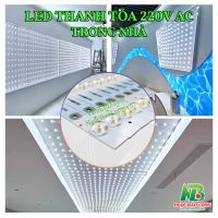 LED thanh tỏa 12 bóng 220V làm hộp đèn quảng cáo LED thanh tỏa 12 bóng 220V làm hộp đèn quảng cáo