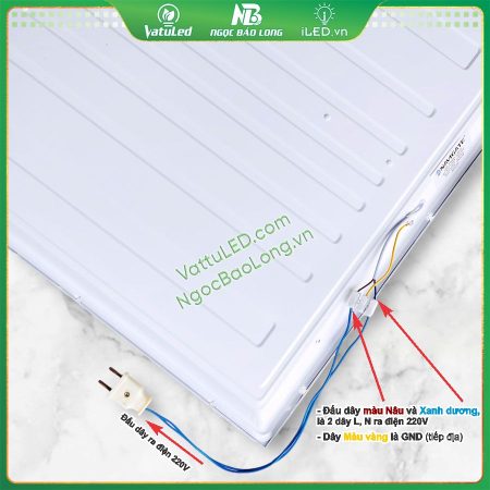 Cách Đấu nối đèn LED có 3 dây