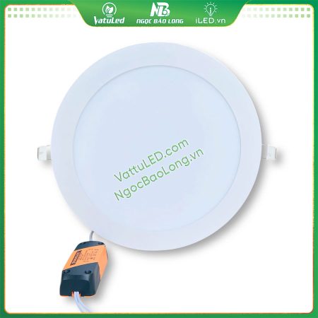 Đèn LED âm trần Navigate 18W, ánh sáng trắng 6500K, chiếu sáng phòng khách hiện đại, tiết kiệm điện năng