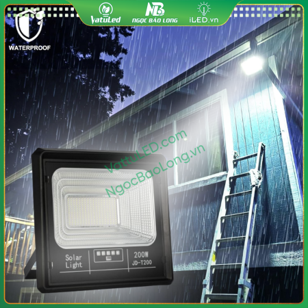 đèn pha năng lượng mặt trời 200W JD-T200 Jindian