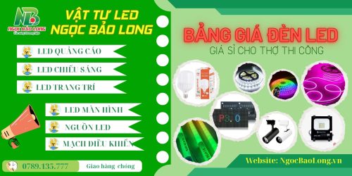 Bảng báo giá đèn LED giá sỉ