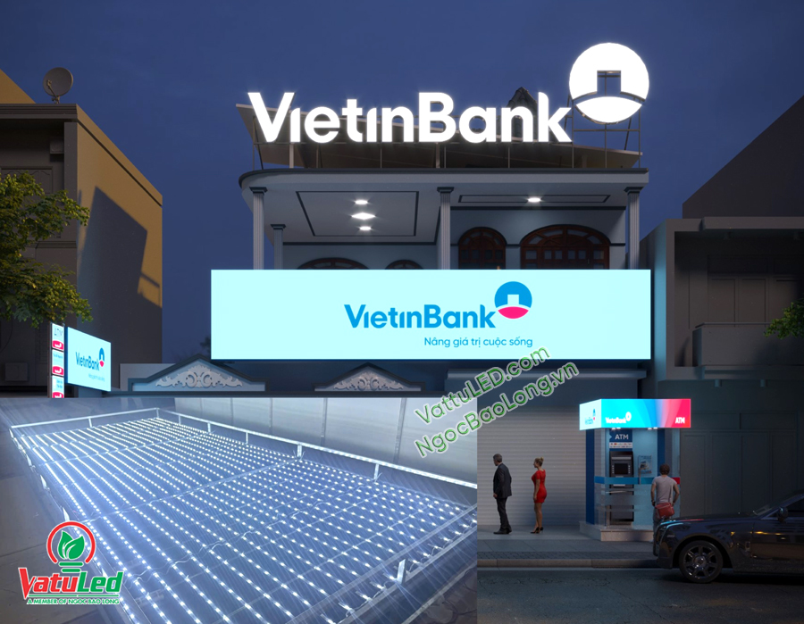 Đèn LED thanh tỏa NC LED 12V hắt sáng hộp đèn ngoài trời